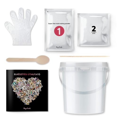 MagicHands. prémium KARÁCSONYI kézszobor készítő készlet - PÁROS (+ AJÁNDÉK meglepetés)