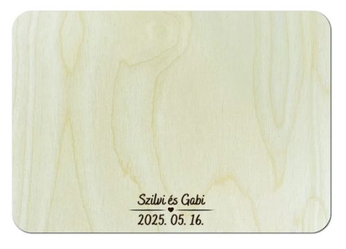 Egyedi fa talpazat páros/családi kézszobrokhoz