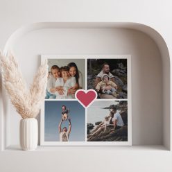 Fotókollázsos vászonkép 4 képpel | No. 5